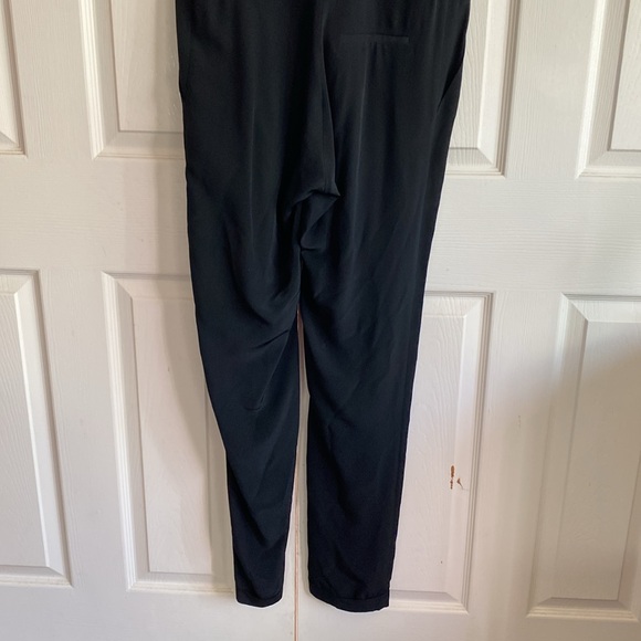 Maje Silk Jumper with leather trim at shoulder Size 1 - Picture 8 of 14